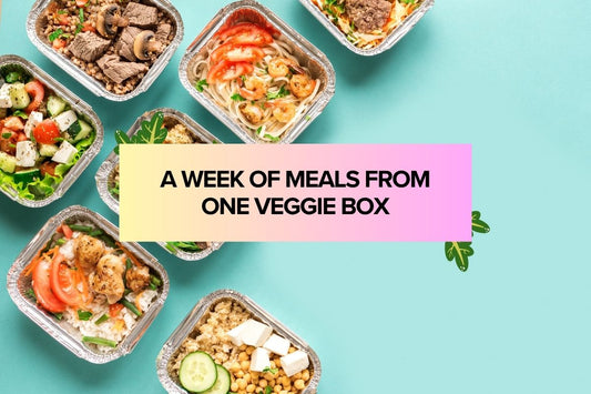 A Week of Meals from One Veggie Box